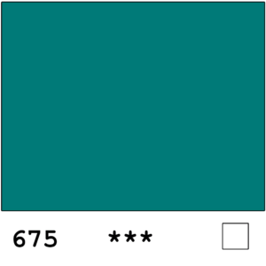 Van Gogh akvarellivarelli 675 Phthalo Green