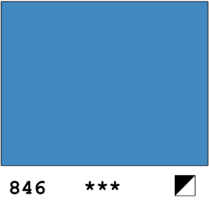 Van Gogh akvarellivarelli 846 Interference Blue