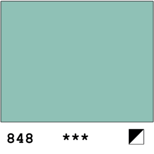 Van Gogh akvarellivarelli 848 Interference Green