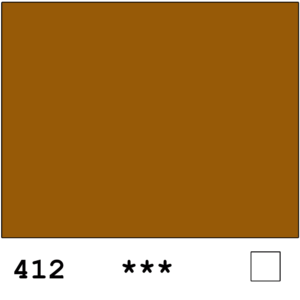 White Nights akvarelli 412 Mars brown