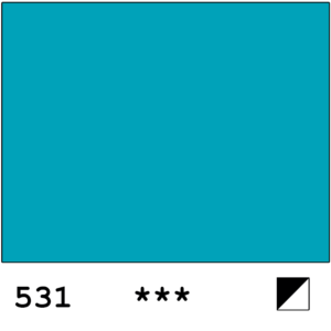 White Nights akvarelli 531 Cobalt Turquoise