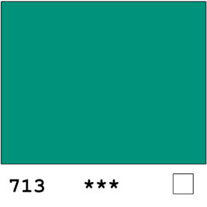 White Nights akvarelli 713 Emerald green