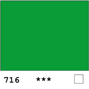 White Nights akvarelli 716 Sap Green semi-dry