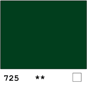 White Nights akvarelli 725 Green