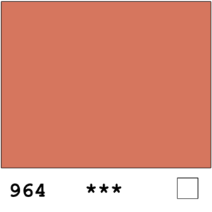 White Nights akvarelli 964 Metallic Copper