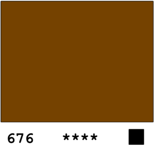WN Designers gouache 676 Vandyke brown