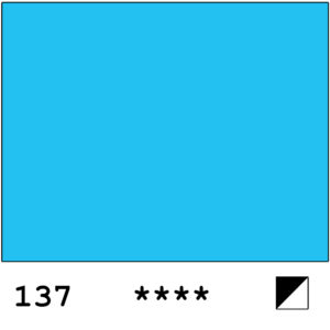 Winsor&Newton Professional akvarelli 137 Cerulean blue