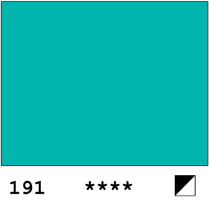 Winsor&Newton Professional akvarelli 191 Cobalt turquoise light