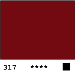 Winsor&Newton Professional akvarelli 317 Indian red
