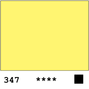 Winsor&Newton Professional akvarelli 347 Lemon yellow