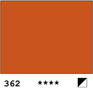 Winsor&Newton Professional akvarelli 362 Light red