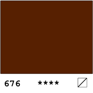 Winsor&Newton Professional akvarelli 676 Vandyke brown