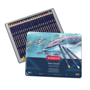 Derwent Inktense 24 kynää