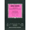 Arches 300g sileä akvarellipaperi, 12 sivua