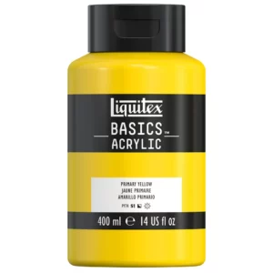 Liquitex Basics primary yellow 400ml
