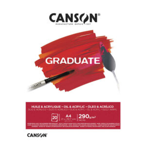 Canson Graduate maalauslehtiö 290g, 20 sivua