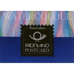 Fabriano Watercolour postikortti 300g puolikarkea 20 sivua