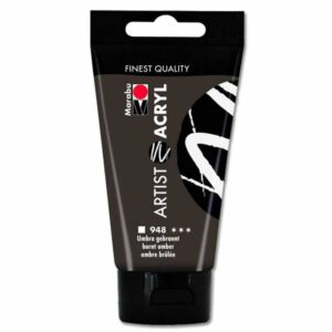 Marabu Artist akryyli 948 burnt umber 75ml