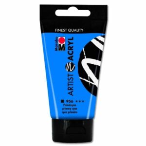 Marabu Artist akryyli 956 primary cyan 75ml