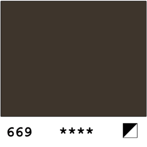 Horadam akvarelli 669 Vandyke brown