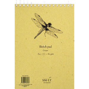 SMLT Sketch pad cream 80g kierreselkä 100 sivua