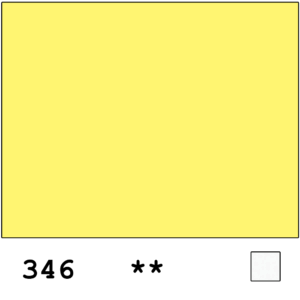 WN Cotman akvarelli 346 Lemon Yellow Hue