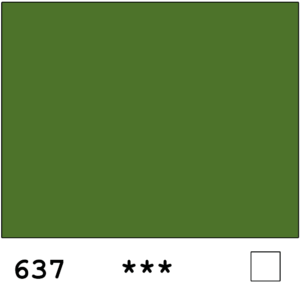 WN Winton öljyväri 637 Terre verte