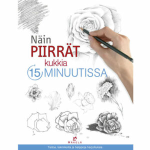 Piirrä kukkia 15 minuutissa