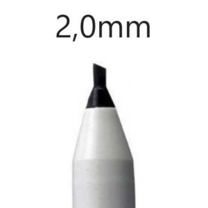 Sakura kalligrafiatussi musta 2mm