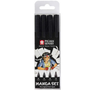 Pigma Sensei Manga setti 4kpl
