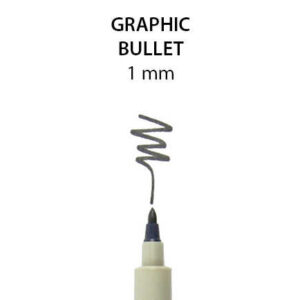 Pigma Graphic 1 musta 1,0 mm
