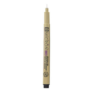 Pigma Micron (003) musta 0,15 mm