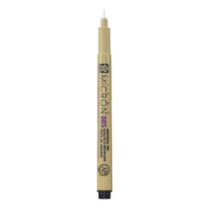 Pigma Micron (005) musta 0,2 mm