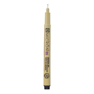 Pigma Micron (05) musta 0,45 mm