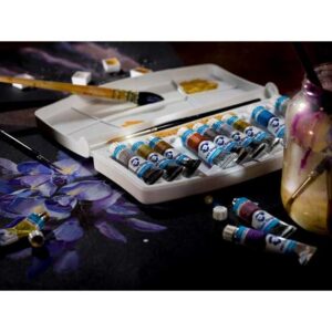 Van Gogh metalli- ja interferenssivärit 12x10ml tuubia kokemuksia