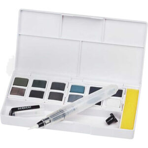Alternative view of Derwent Tinted Charcoal paint pan set 12x1/2 nappia
