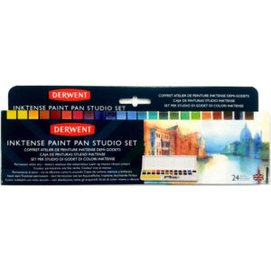 Derwent Inktense Pan travel set 24x1/2 nappia