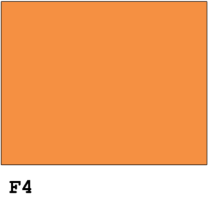 Posca maalitussi F4 fluoresent orange