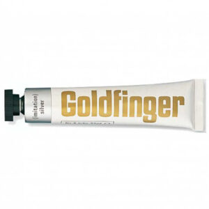 Metallipasta hopeanvärinen 22ml Goldfinger
