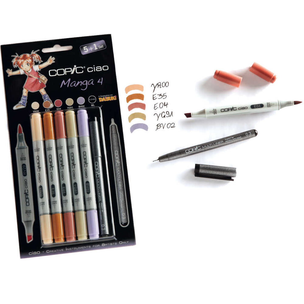 Copic Ciao 5+1 manga 4
