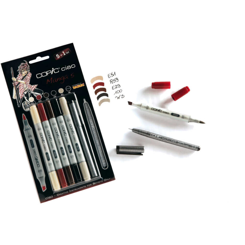 Copic Ciao 5+1 manga 5