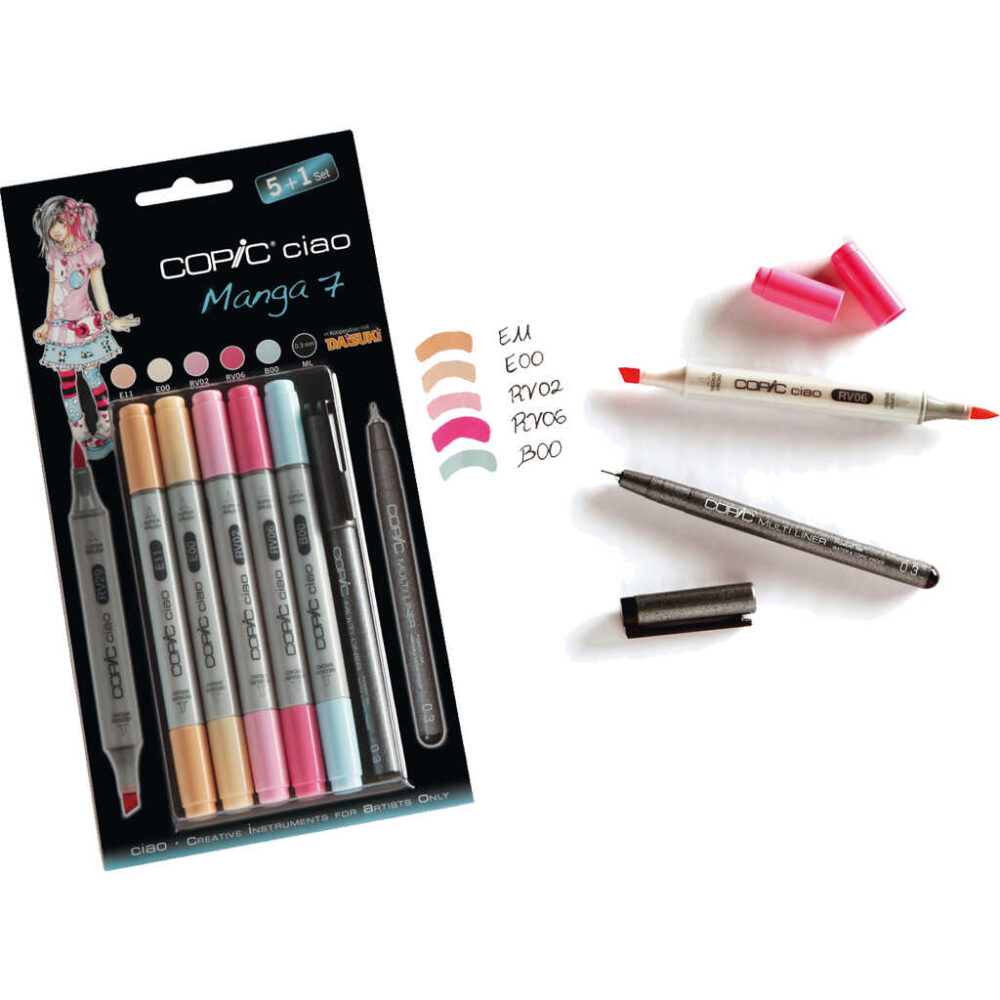 Copic Ciao 5+1 manga 7