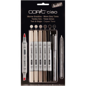 Copic Ciao 5+1 warm grey