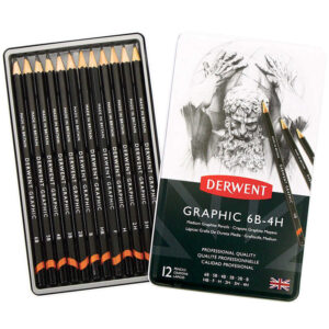 Derwent Graphic 6B-4H lyijykynät 12kpl