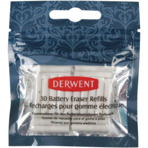 Derwent patteripyyhekumin lisäkumit 30kpl