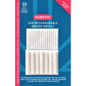 Derwent USB-pyyhekumin vaihtokärjet 30kpl