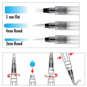 Marabu säiliösiveltimet 3kpl