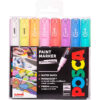 Posca 1M Pastel Colours 8 tussia
