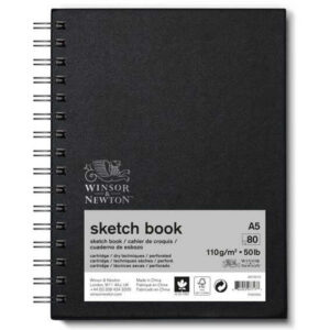 WN Sketch book 110g kierrelehtiö 80 sivua