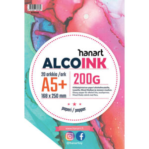 Hanart Alcoink 200g kiiltävä 20 irtoarkkia